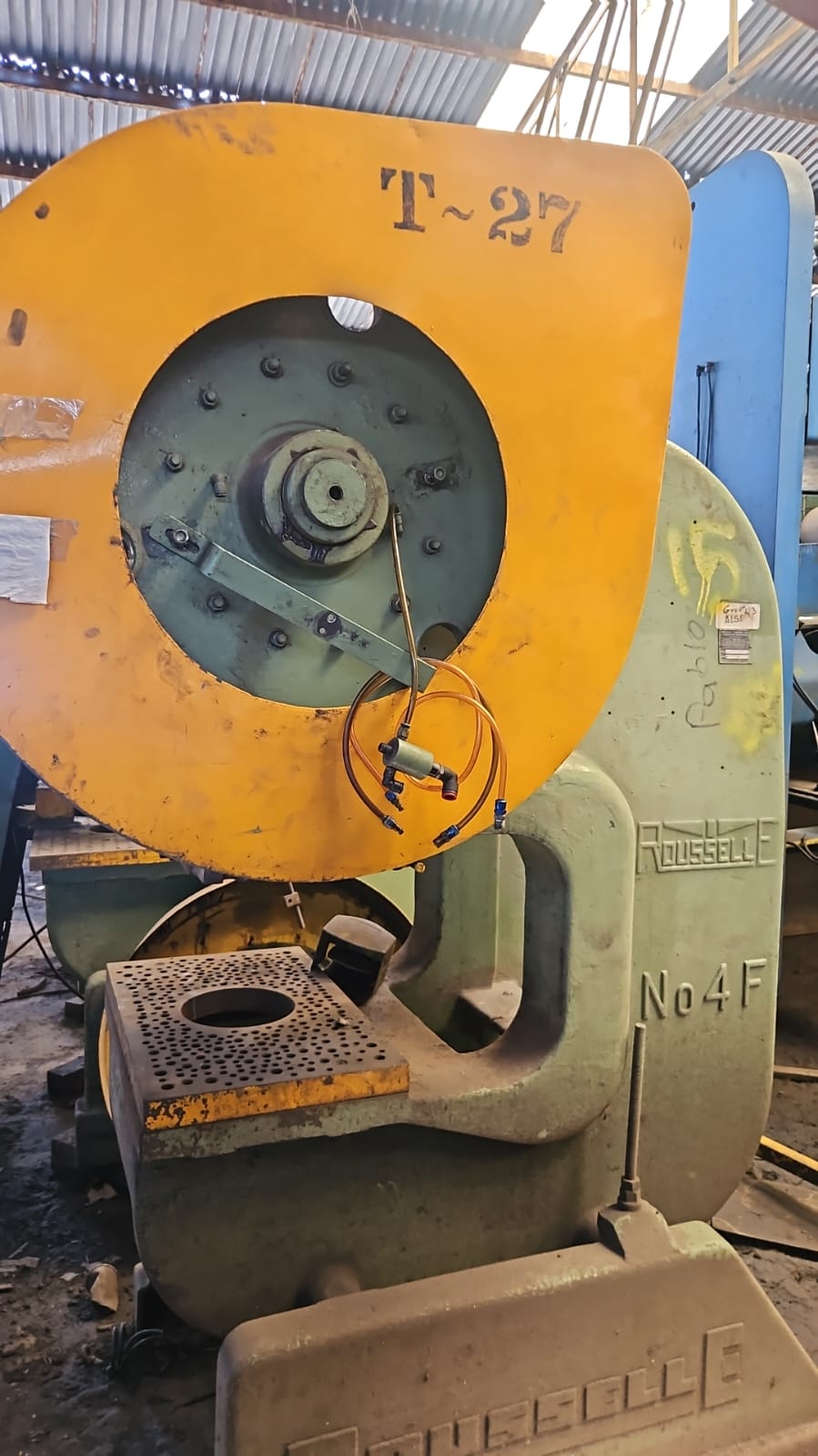 Troqueladora neumática ROUSSELLE 40 ton EFA 9140