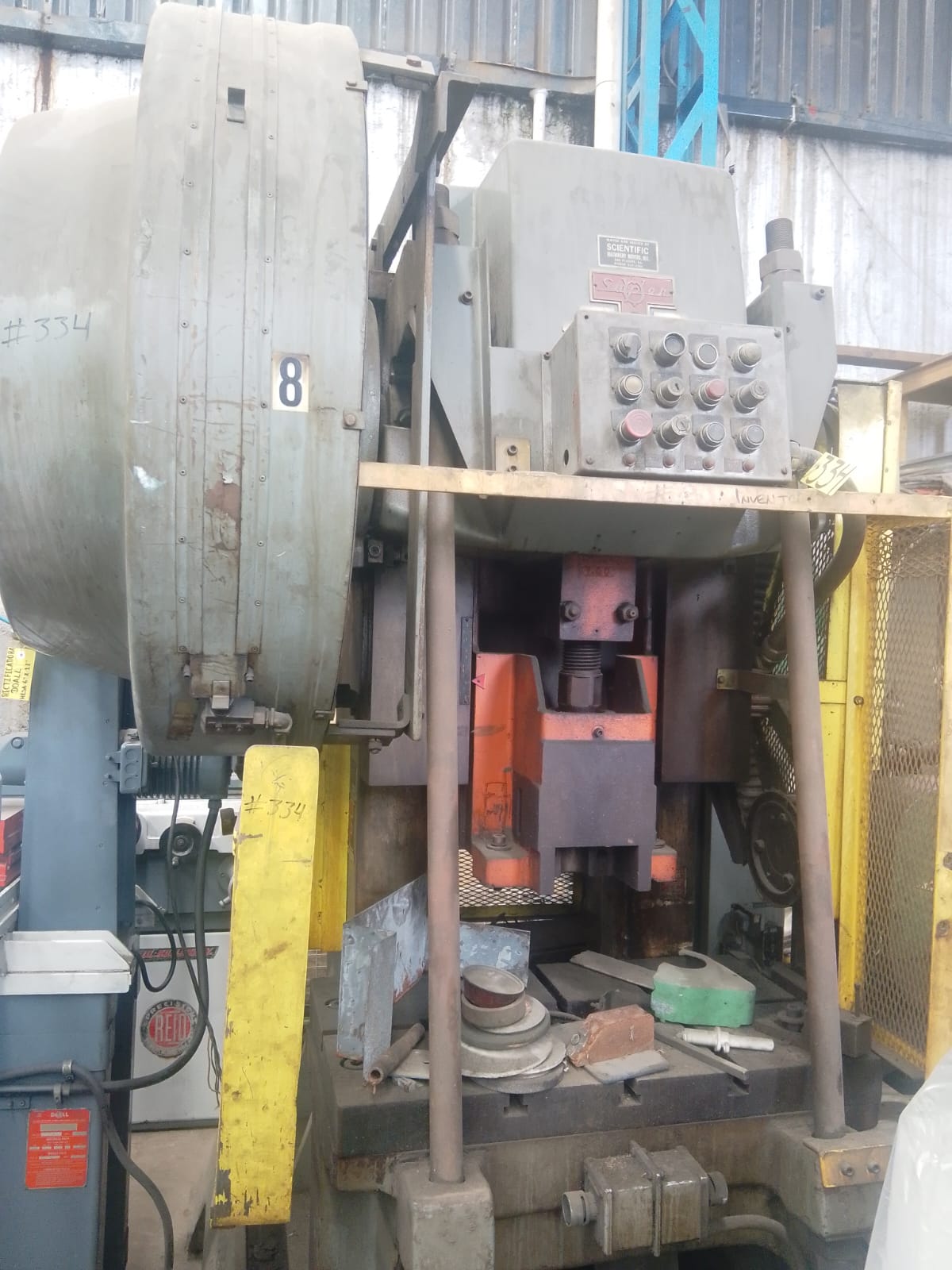 Troqueladora neumática V&O PRESS 45 ton MOBILPLEX